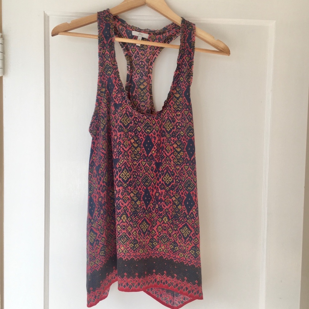Joie silk tank top, MEDIUM